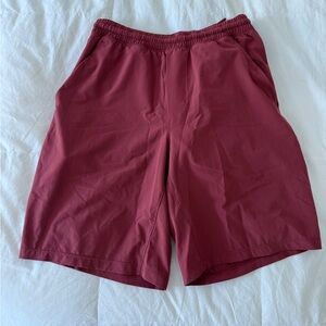 Men's Lululemon Burgundy Shorts